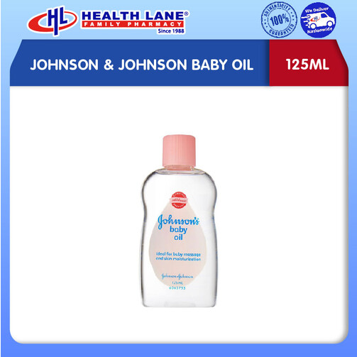 JOHNSON & JOHNSON BABY OIL (125ML)
